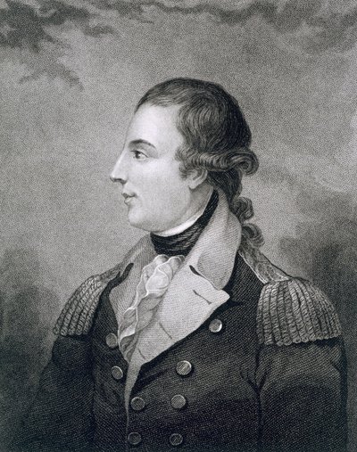 Richard Montgomery engraved by E. Mackenzie by Charles Willson Peale